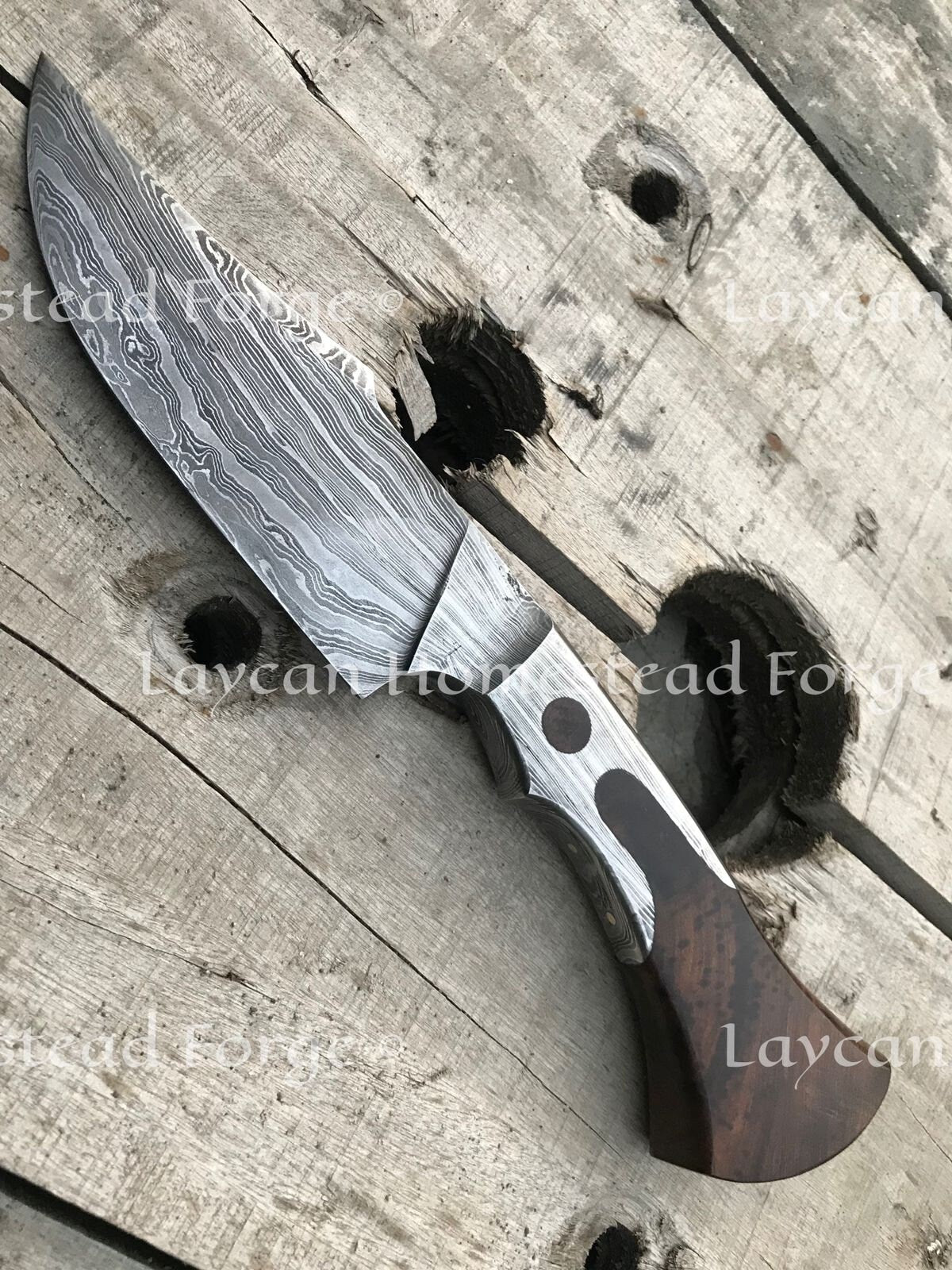 Damascus Hand Forged Hunting Knife